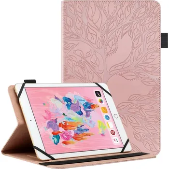 Příslušenství pro tablet VSECHNONAMOBIL 71008 ART TREE Zaklápěcí pouzdro pro tablet s úhlopříčkou 8" růžové