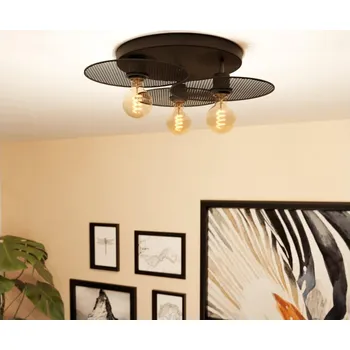 Eglo 43728 - Stropní svítidlo IKESTON 3xE27/40W/230V