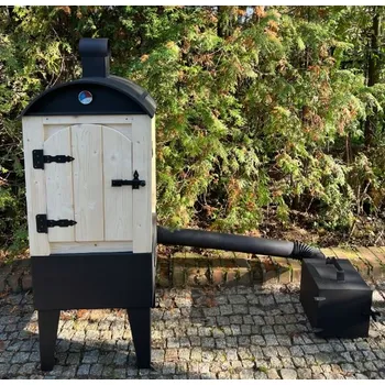 Udírna OHENVZAHRADE.CZ Premiová Dřevěná udírna Mist 60 Neopálená