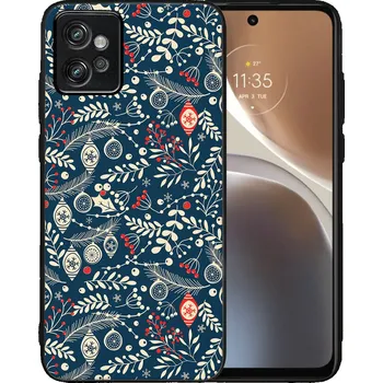 Vánoční dekorace VSECHNONAMOBIL 66055 MY ART Kryt s vánočním designem Motorola Moto G32 MISTLETOE (070)