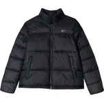 Dámská bunda 4F DOWN JACKET M Černá, Šedá