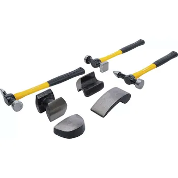 Sada nářadí Karosářské vyklepávací nářadí Kraftmann BGS101670 Sada 7 dílů (BGS 101670 Karosářské vyklepávací nářadí Kraftmann Sada 7 dílů)