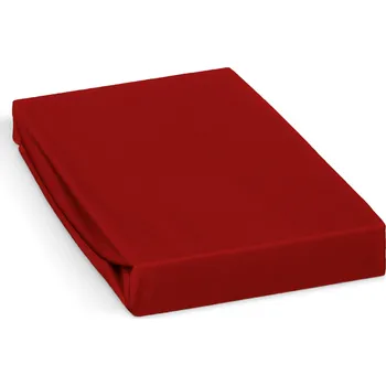 Prostěradlo Jersey prostěradlo 200x200cm, červené