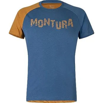 Pánské tričko Montura tričko Karok, modrá, M