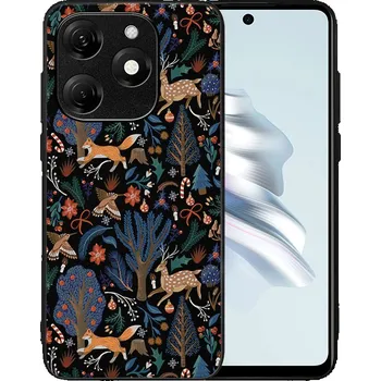 Vánoční dekorace VSECHNONAMOBIL 92651 MY ART Kryt s vánočním designem Tecno Spark 20 WINTER (071)