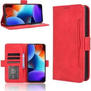 Pouzdro na tablet VSECHNONAMOBIL 91432 SLOT Peněženkový obal pro Blackview Color 8 červený