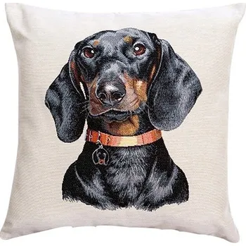 Polštář NábytekProNás Dekorační polštářek Jezevčík