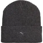 Zimní čepice Puma METAL CAT BEANIE UNI Tmavě šedá, Stříbrná