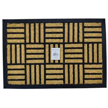 Rohožka Rohožka kokos + guma, šachovnice - 40 x 60 cm