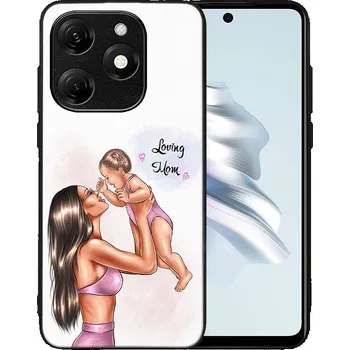 Pouzdro na tablet VSECHNONAMOBIL 92642 MY ART Ochranný kryt pro Tecno Spark 20 LOVING MOM (115)