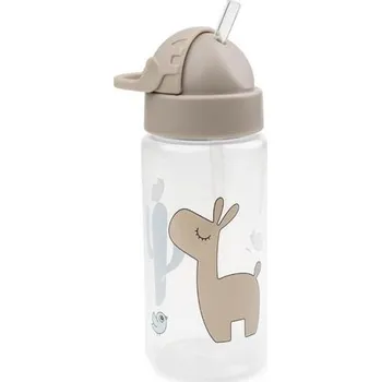 DONE BY DEER Láhev s brčkem Lalee - písková