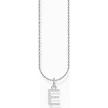 Thomas Sabo KE2244-051-14-L45V Silver necklace letter E