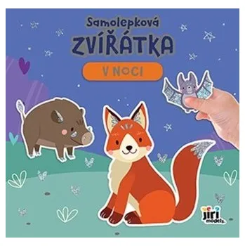 omalovánky Samolepková zvířátka V noci