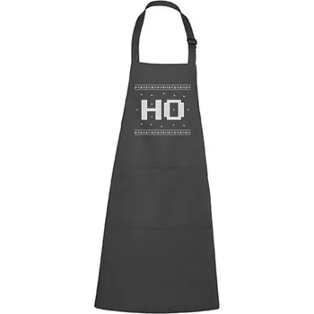 Kuchyňská zástěra DOBRÝ TRIKO Zástěra s vánočním potiskem HO Barva: Antracitová