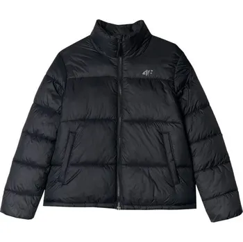 Dámská bunda 4F DOWN JACKET XL Černá, Šedá
