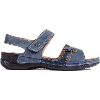 Dámské sandále Pohodlné dámské sandály - tmavě modrá H0019BL Velikost: 37