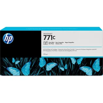 HP 771C Fotografická černá inkoustová kazeta DesignJet, 775 ml
