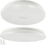 BERGE Stropní panel LED 24W CLIO, kulatý, s pohybovým a soumrakovým senzorem