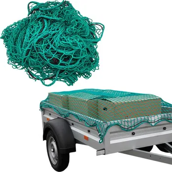 Přívěs Síť k zajištění nákladu o rozměru 3000 x 2000 mm pro přívěs s napínací gumou po obvodě