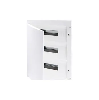 Rozvaděč GEWISS GW40071BD Rozvodnice 40 CD na omítku, 54M, IP40, vč. svorkovnice, bílá, s dvířky