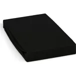 Jersey prostěradlo 100x200cm, černé