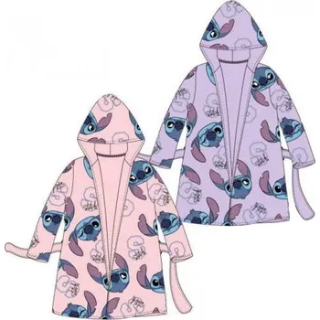 Dívčí pyžamo SETINO DÍVČÍ ŽUPAN "STITCH" Barva: fialová, Velikost: 110/116