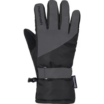 Rukavice Dámské membránové rukavice Hannah ANITT XL Černá, Tmavě šedá