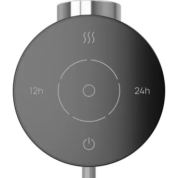 Termostat Regulátor se systémem Nexus Isan Solo, chrom / černá