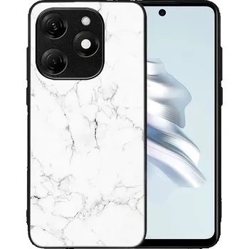 Příslušenství pro tablet VSECHNONAMOBIL 92662 MY ART Ochranný kryt pro Tecno Spark 20 WHITE MARBLE (144)
