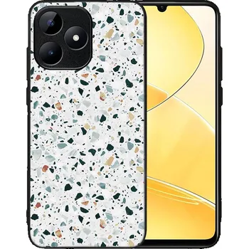 Pouzdro na tablet VSECHNONAMOBIL 90669 MY ART Ochranný kryt pro Realme C51 GREY TERRAZZO (163)