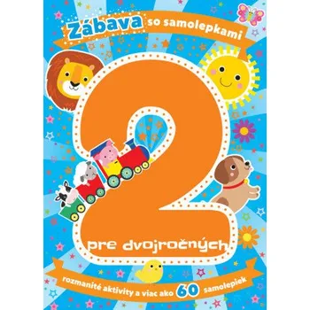 Bystrá hlava Zábava so samolepkami pre dvojročných