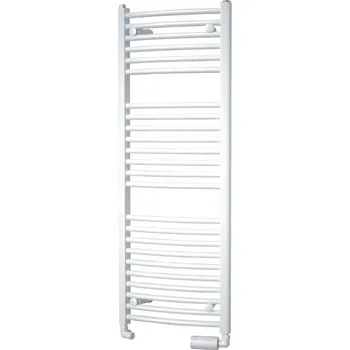 Radiátor Těleso koupelnové trubkové Isan Grenada Radius 1535 x 450 mm, 630 W, elektrické s regulátorem Mini PW, sněhově bílá RAL 9016