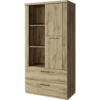 Komoda ARTEN (NANO Systems s.r.o.) Nízký otevřený regál DOORSET-1D2S (Dub navarra)