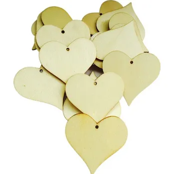 Výřez z překližky, SRDCE, závěsné, 2cm, 1 kus