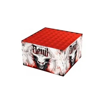 Zábavní pyrotechnika Kompaktní ohňostroj Devil 64 ran / 20 mm
