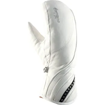 Rukavice Dámské teplé rukavice Viking DIAMANTE 5 Bílá, Černá