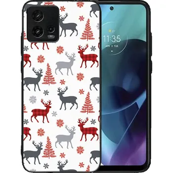 Příslušenství pro tablet VSECHNONAMOBIL 68561 MY ART Kryt s vánočním designem Motorola Moto G72 DEER (068)