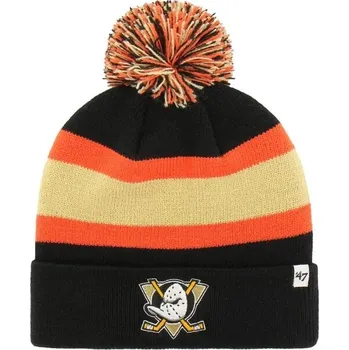 Módní doplněk Zimní čepice 47 NHL ANAHEIM DUCKS BREAKAWAY CUFF KNIT OS Černá, Žlutá, Oranžová