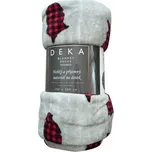 HOME ELEMENTS Deka 150 x 200 cm, 220 GSM, Tisk Záplaty