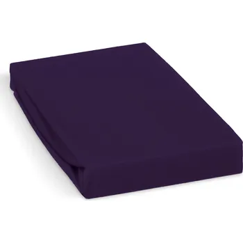 Prostěradlo Jersey prostěradlo 200x200cm, tmavě fialové
