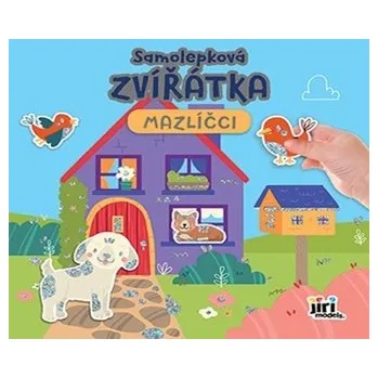 omalovánky Samolepková zvířátka Mazlíčci