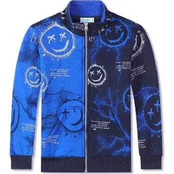 Chlapecká mikina CHLAPECKÉ MIKINY FM0367 Velikost: 146, Barva: Modrá