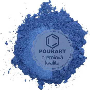 PourArt Metalický prášek DK4524 Solid Admiral Blue 10g