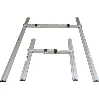 Vodováha VARIA-Plus sada pro podlaháře sestávající z 2 nastavitelných latí a 4 stahovacích kolejnic