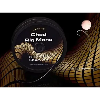 SPORTCARP Tuhý návazcový materiál Chod Rig Mono 20 m 0,45 mm 30 lb 13,5 kg (SPORTCARP Chod Rig Mono 20 m 0,45 mm 30 lb 13,5 kg )