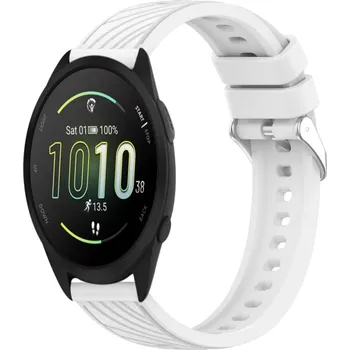 VSECHNONAMOBIL 91295 PRINTY Silikonový řemínek pro Garmin Forerunner 165 bílý