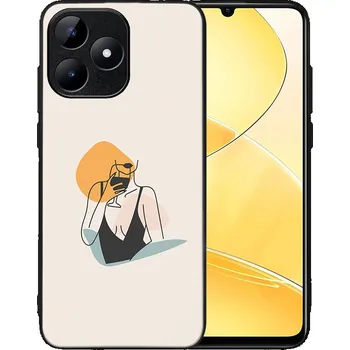 Pouzdro na tablet VSECHNONAMOBIL 90880 MY ART Ochranný kryt pro Realme C53 WOMAN (197)