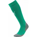 Fotbalové štulpny Puma LIGA SOCKS CORE 4 Zelená, Šedá, Bílá