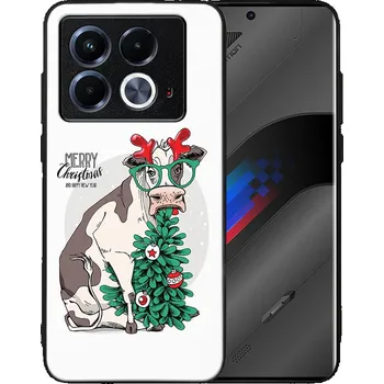Vánoční dekorace VSECHNONAMOBIL 91348 MY ART Kryt s vánočním designem Infinix Note 40 MERRY CHRISTMAS (074)