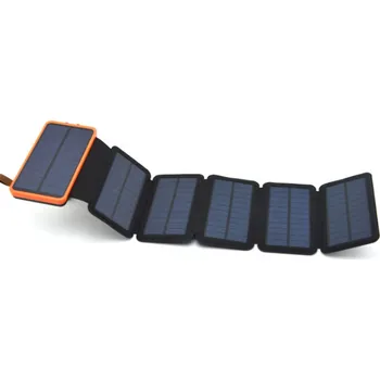 Powerbanka BOT Solární powerbanka do letadla SP1 6 panelů 20000mAh Barva: Oranžová